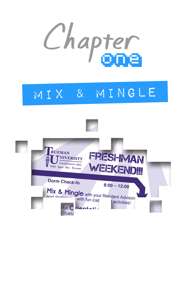 Four new friends meet and do some icebreakers. True Colors Chapter One: Mix & Mingle