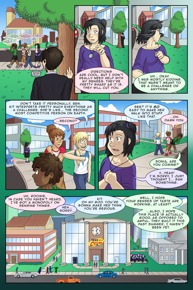 And that's not even the biggest dining hall on campus. True Colors 2-3: Senses