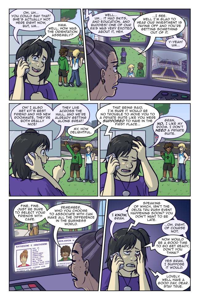 gosh, don't you HATE it when your super rich family insists on giving you a private suite at the university they own? UGH. #RelatebleProblems True Colors 3-4: Select Your Friends