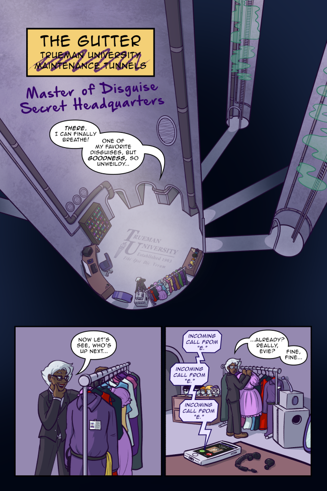 don't call it a sewer while she's in earshot True Colors 3-48: Secret Headquarters