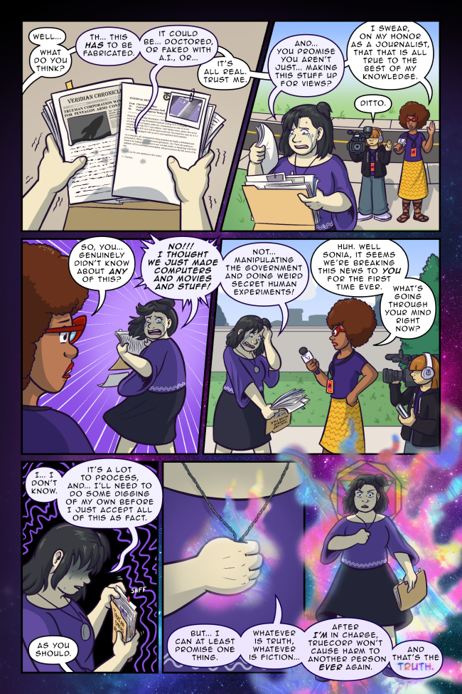 And it was True ever after.
-the apopheniac True Colors 369: Truth