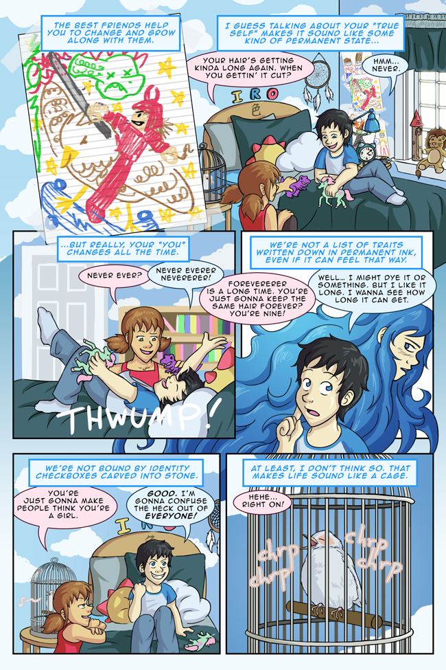 You gotta have blue hair. True Colors i-19: Forevererer