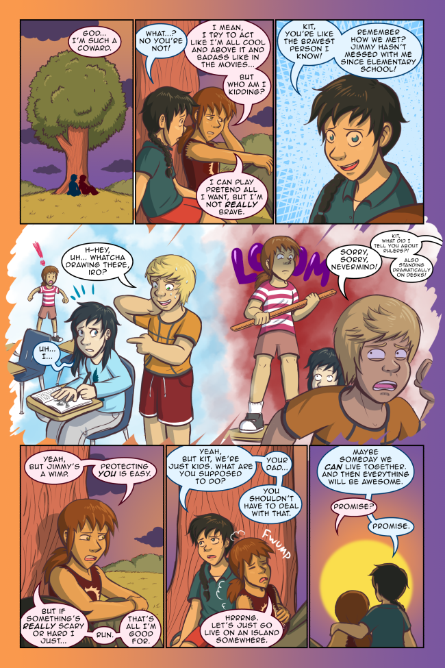 *cue spinoff about Iro and Kit's island adventures* True Colors k-19: Promise